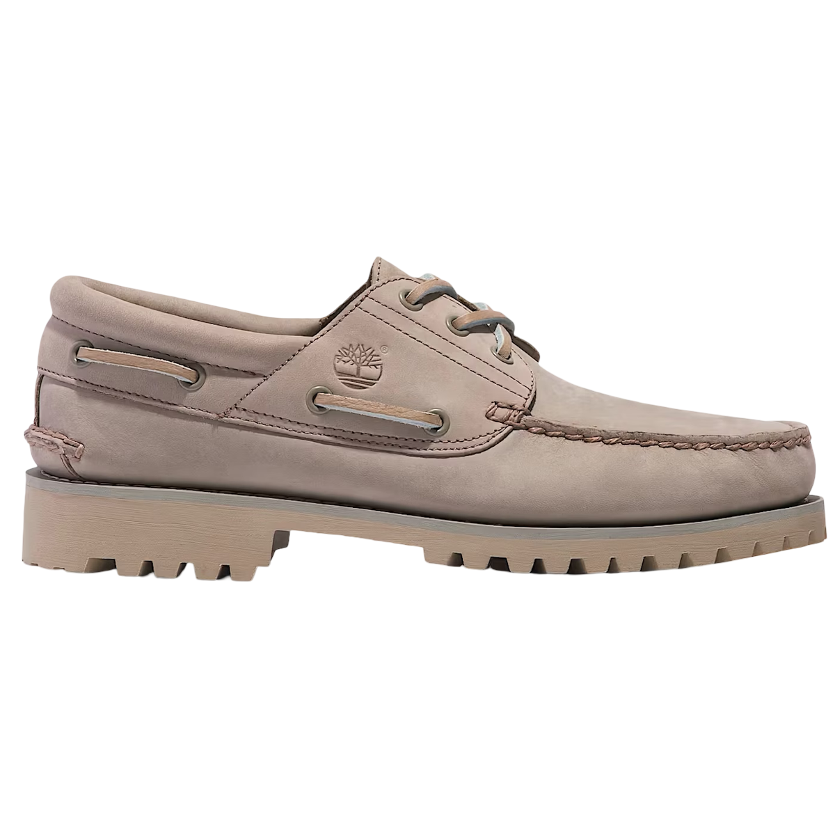 Timberland 3-Eye Lug Handsewn Boat Shoe Taupe - 41