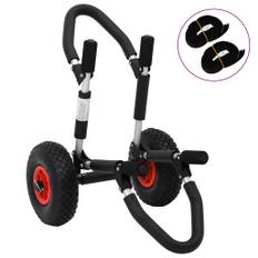 SUP trolley til surfbræt 45 kg foldbar aluminium