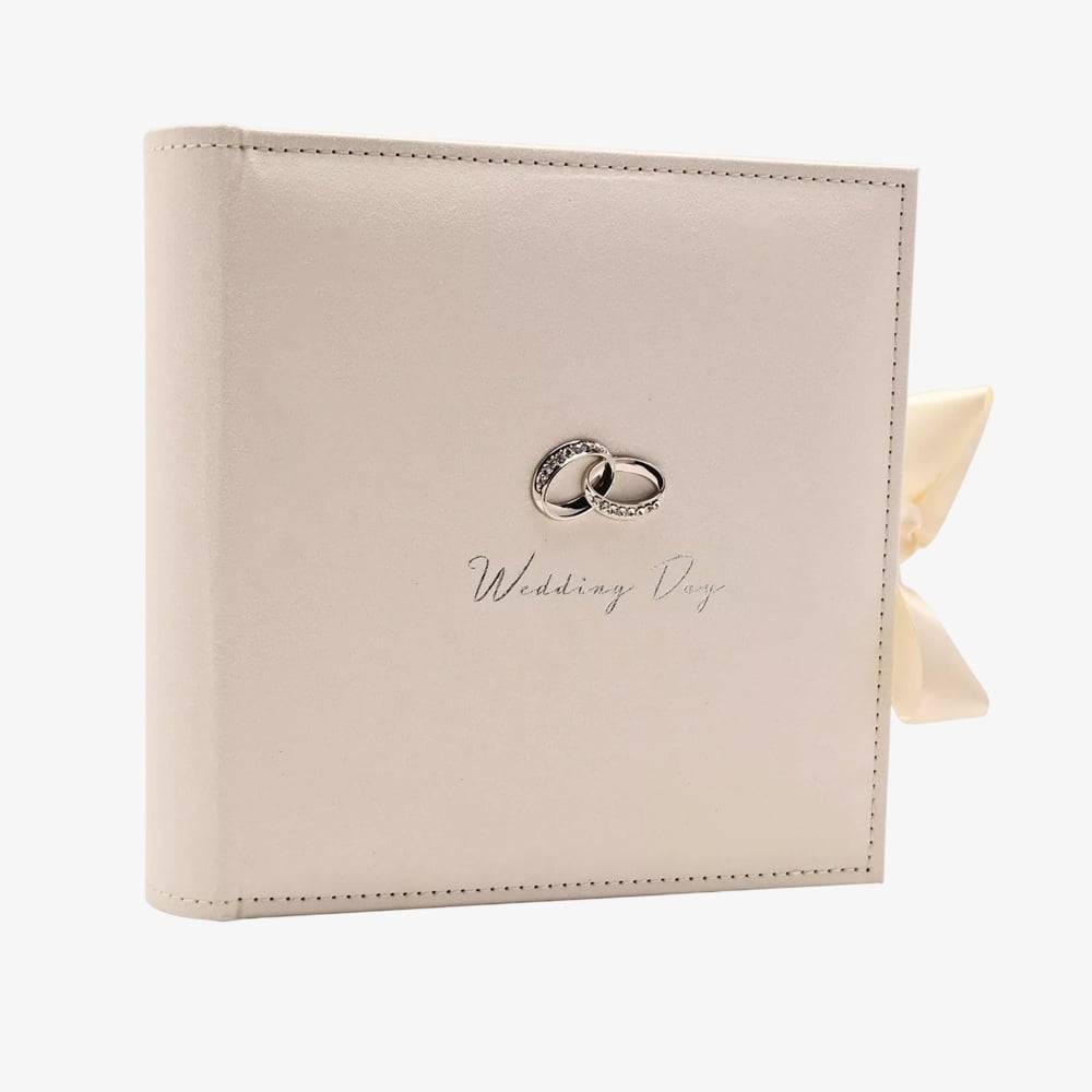 Suede Wedding Album WG280 - Beige