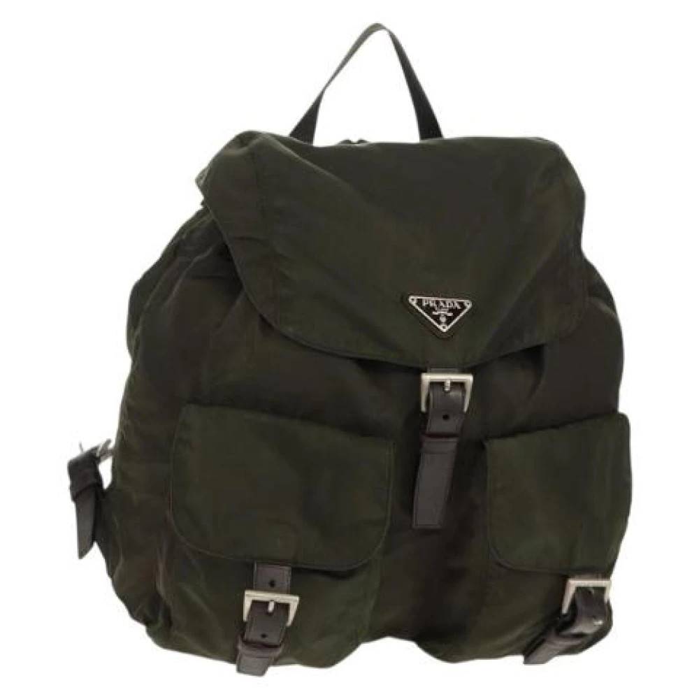 Prada Vintage - Pre-owned Vintage Nylon Ryggsäck Vintage - Dam - ONE Size - Nylon