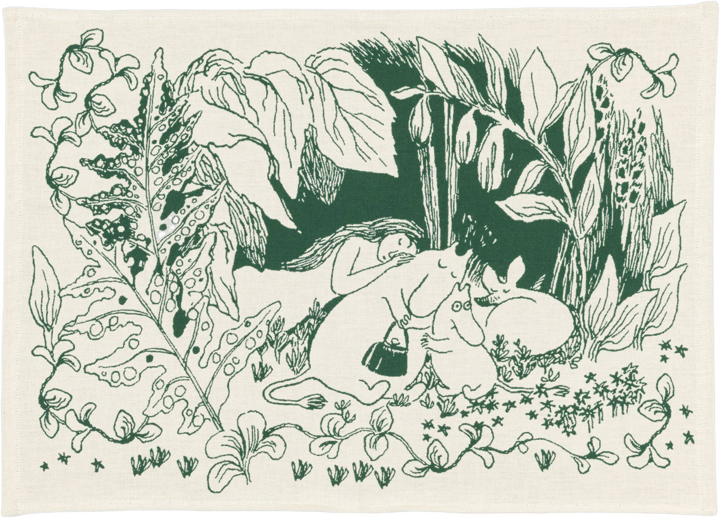 Moomin Arabia 45x65cm Viskestykke Mumidag 2025 Gots - Diskhanddukar Från Magasin - Multifarvet (45x65cm)