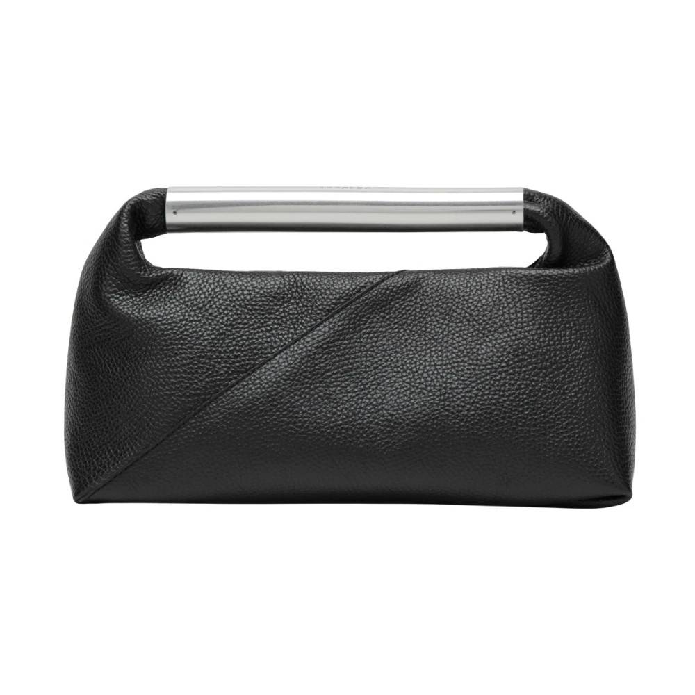 MM6 Maison Margiela Japanese Jewel Handle Handbag - Tasker - Dame - Sort - ONE SIZE -