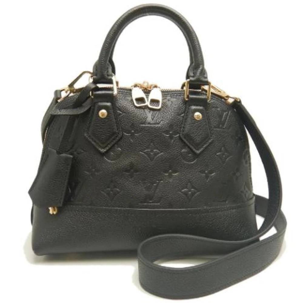 Louis Vuitton Vintage Pre-owned Monogram Empreinte Håndtaske - Vintage - Dame - Sort - ONE SIZE - Læder