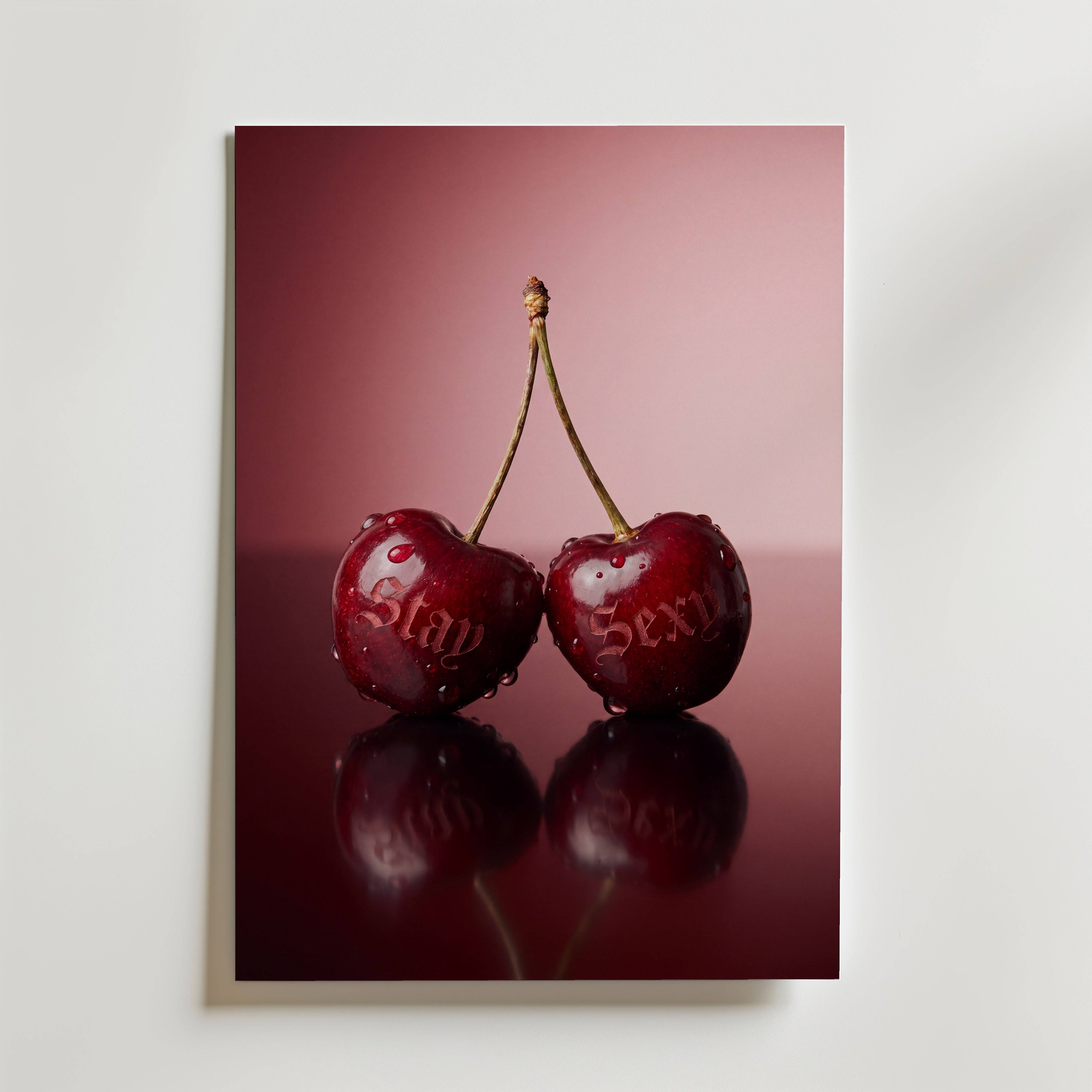 Stay Sexy Poster - Premium Canvas 50x70 cm Utan passepartout