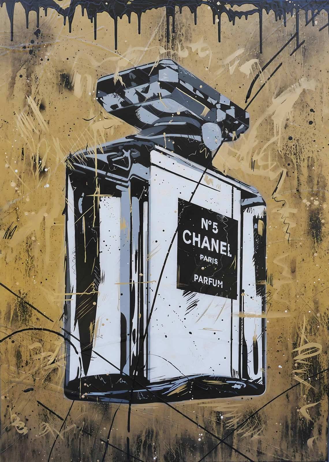 Plakat - Chanel No.5 Kunst