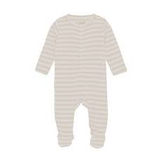 Romper LS m. Fødder Rib - 5803 62