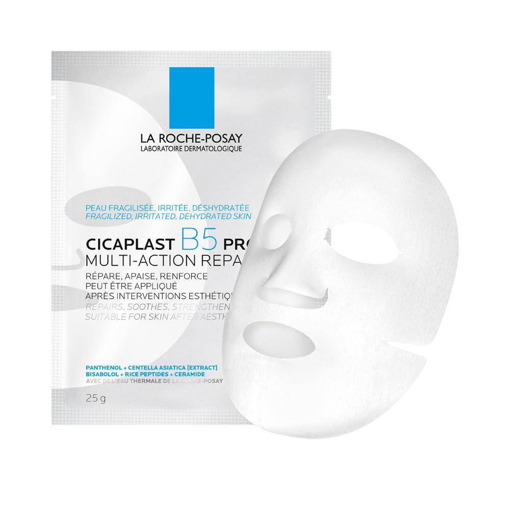 La Roche-Posay Cicaplast B5 Pro Multi-Action Reparerande Lugnande Barriärmask 5 st - Återhämtning Lugn, Koreansk