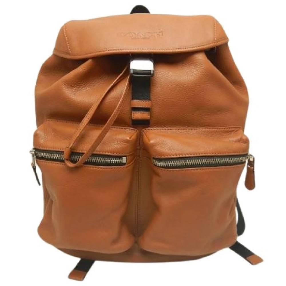 Coach Pre-owned Pre-owned Rygsæk - Vintage - Dame - Brun - ONE SIZE - Læder