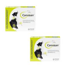 Boehringer Ingelheim Canosan Tabletten | Doppelpack | 2 x 30 Kautabletten | Ergänzungsfuttermittel für Hunde | Kann unterstützend wirken zur Gelenkgesundheit