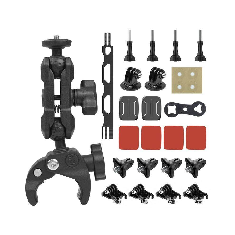 Car Mount Riding Clip Optional Bicycle Motorcycle Mount for Insta 360 Action Camera Accessories
