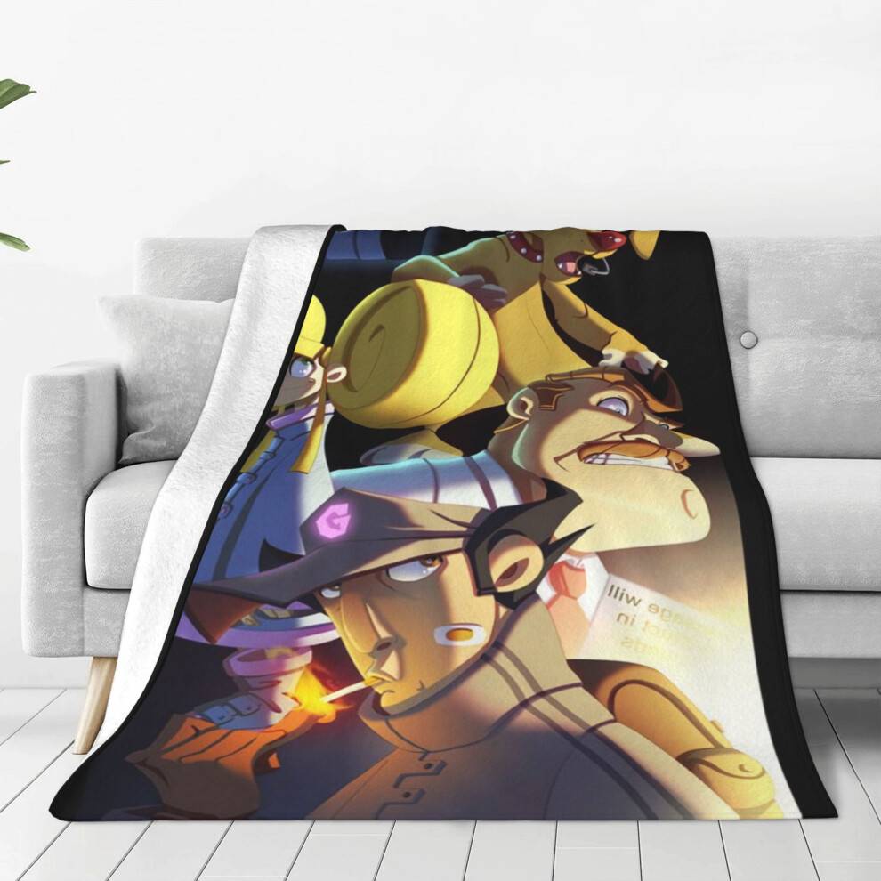 Inspector Gadget Plyschfilt 122x152 cm