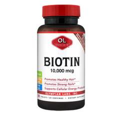 Olympian Labs, Biotin, 10000 mcg, 60 Tabs