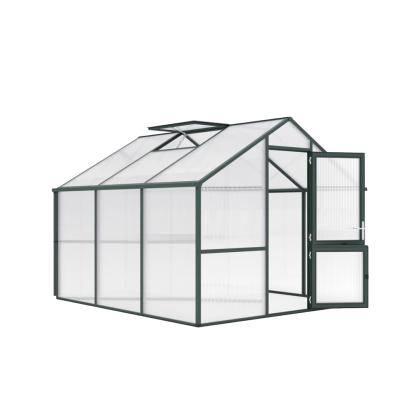 KGT Nelke III drivhus, grangrøn, 9,59 m²