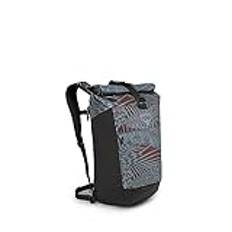 Osprey Transporter Roll Top Laptop Ryggsäck, Palm Leaf Glitch Tryck, En Storlek