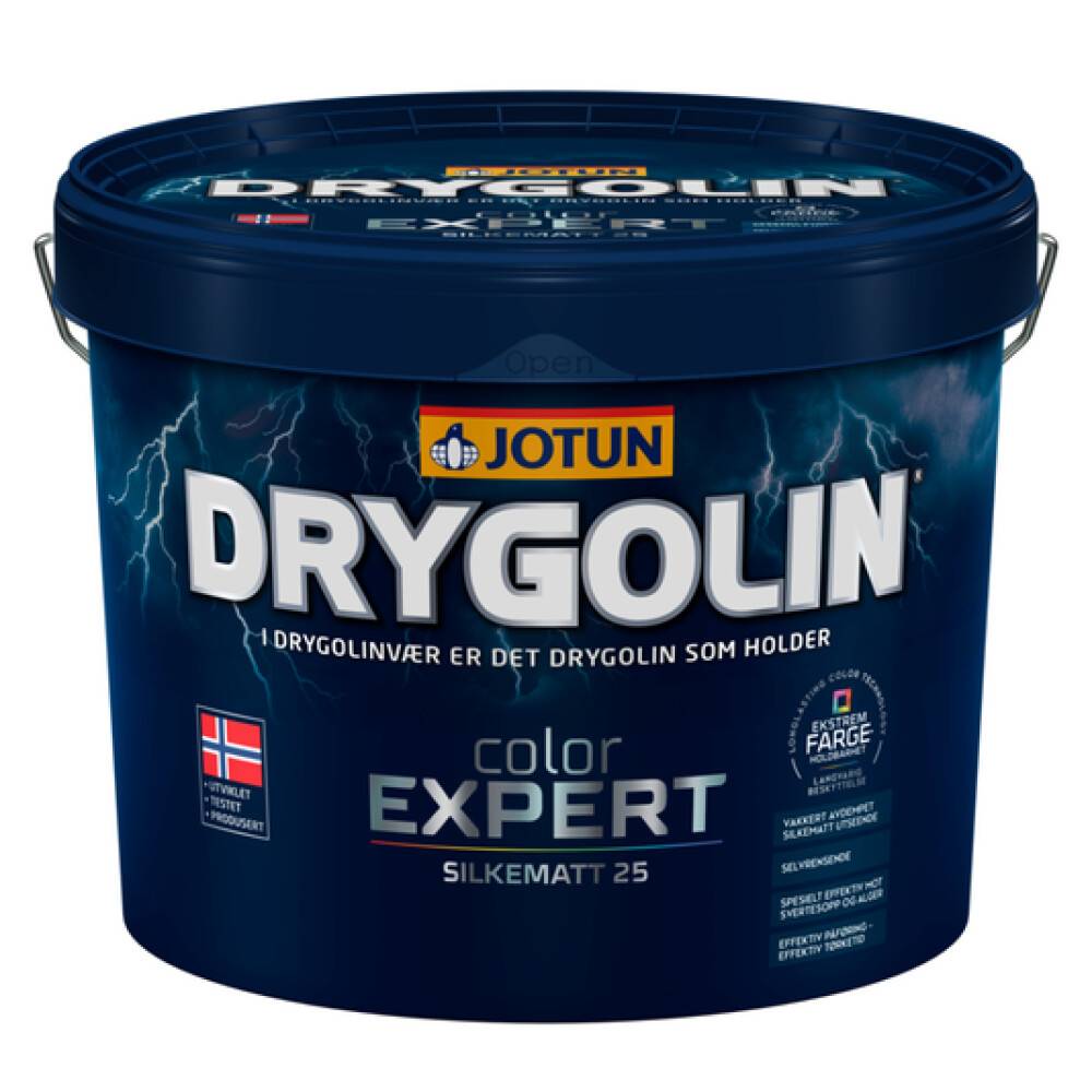 FASADFÄRG JOTUN DRYGOLIN COLOR EXPERT OCKER BAS 9L