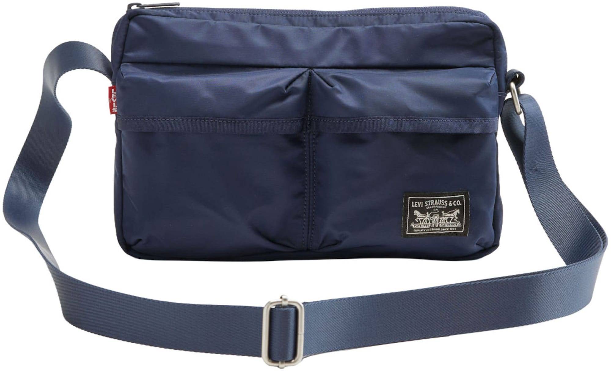 LEVI'S ® Skuldertaske 'Mission Bay'  navy