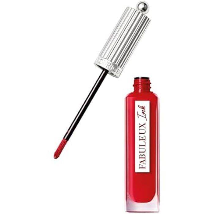 Rouge à lèvres - BOURJOIS - Fabuleux Ink Lacquer - 04 Cherry Cute - 3.5ml - Satiné Brillant