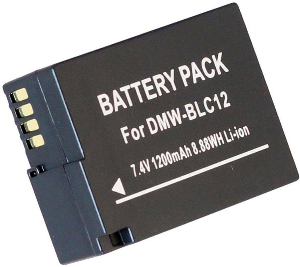 Batteri till Panasonic DMW-BLC12 mfl