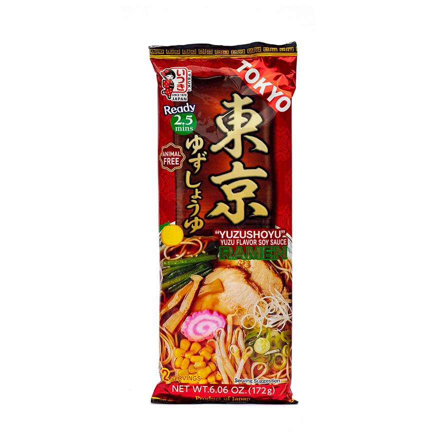 Ramen Nudlar Yuzu Shoyu 172g Tokyo Japan