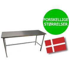 Arbejdsbord med Åbent Stativ - Dybde:600 mm