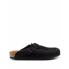Birkenstock - Boston Clogs slip-ons - unisex - mocka - 41 Regular - Svart