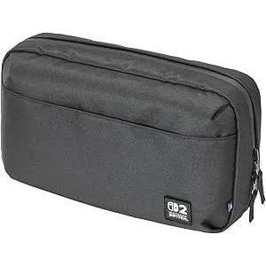 Reversible Protective Travel Pouch - HORI - Nintendo Switch 2 - Storage for Accessories and Games - Black svart