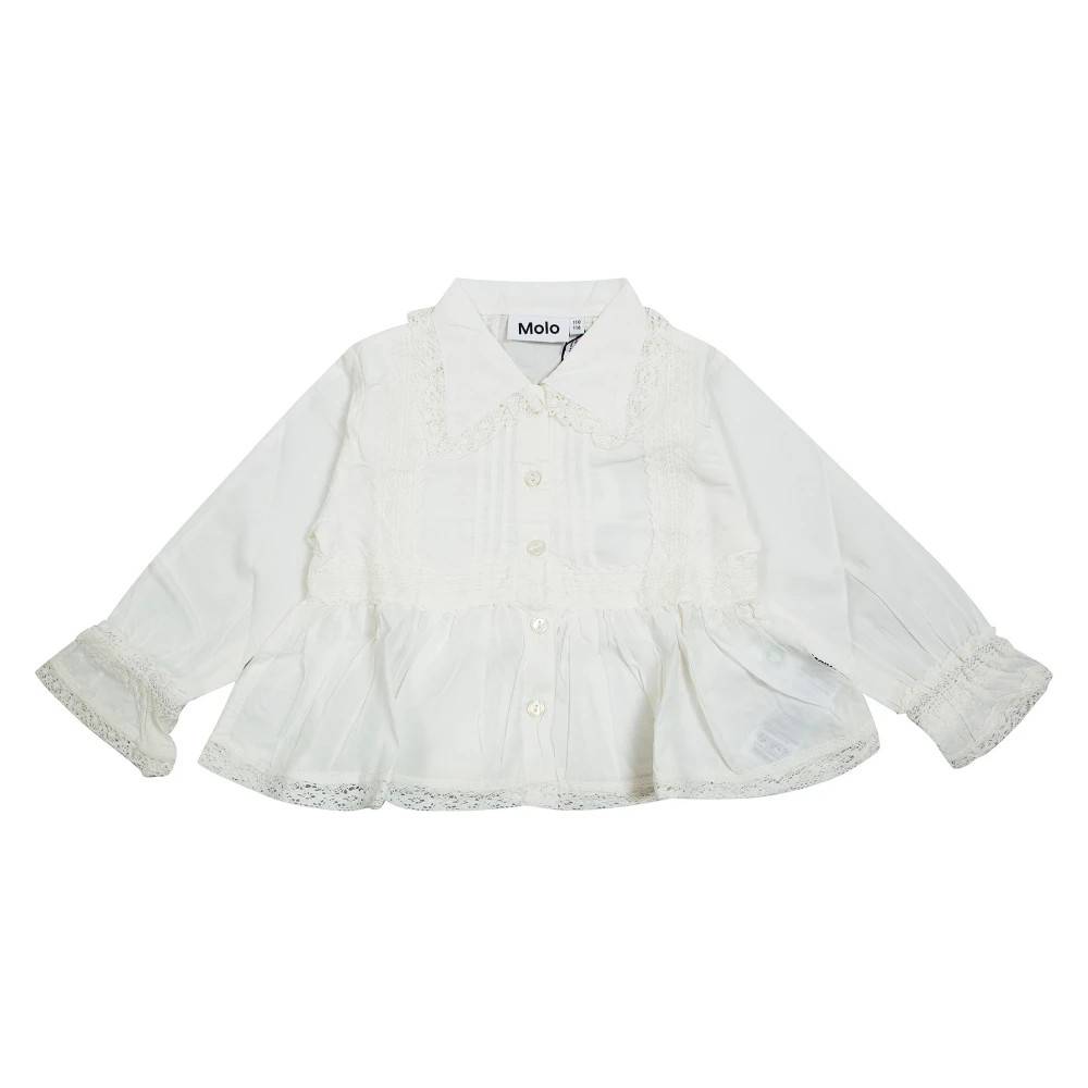 Molo Camicia con Voile Reece - Kids - Dame - Hvid - 152 CM -