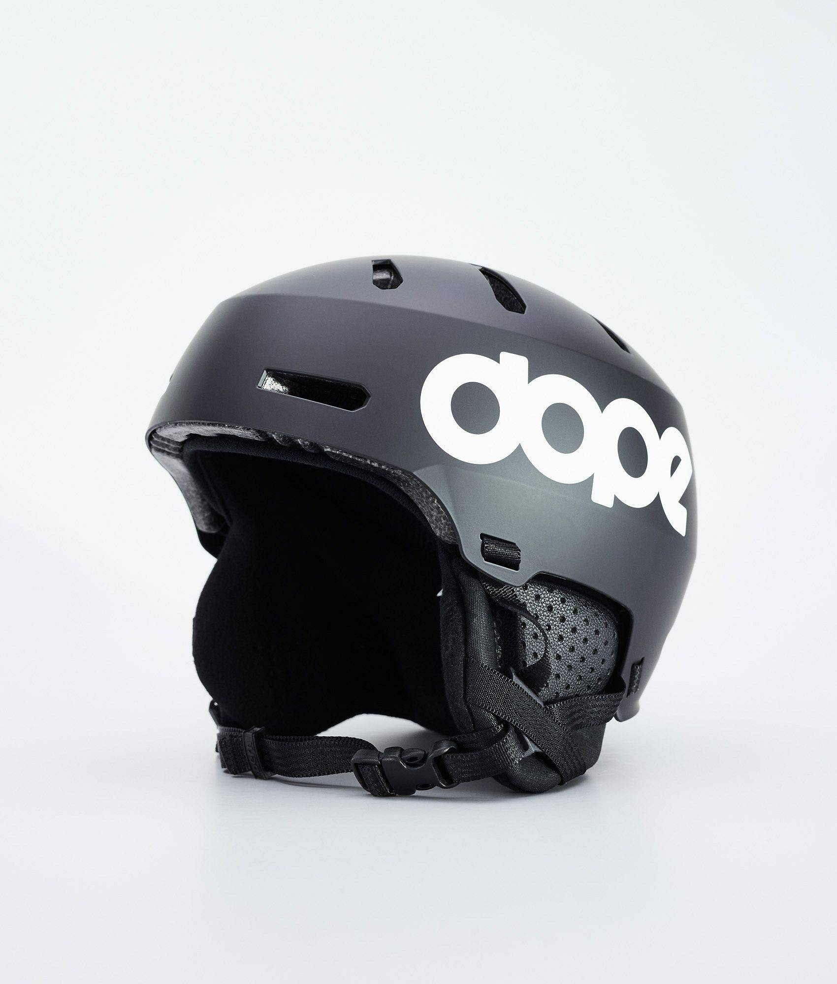 Dope Macon 2.0 Skihjelm - Matte Black w/ Black