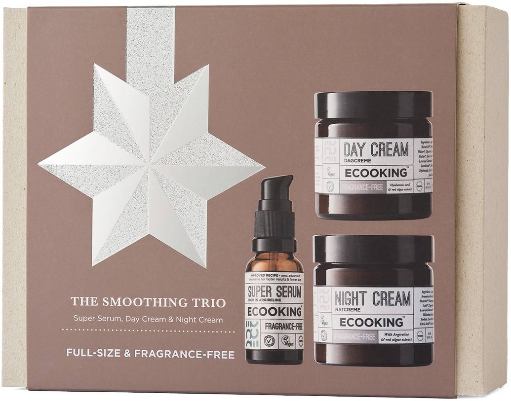 ECOOKING The Smoothing Trio Day & Night Cream + Serum Set - Fragrance Free 0008 NO_SIZE Ansiktsmasker Från Magasin (NO_SIZE)