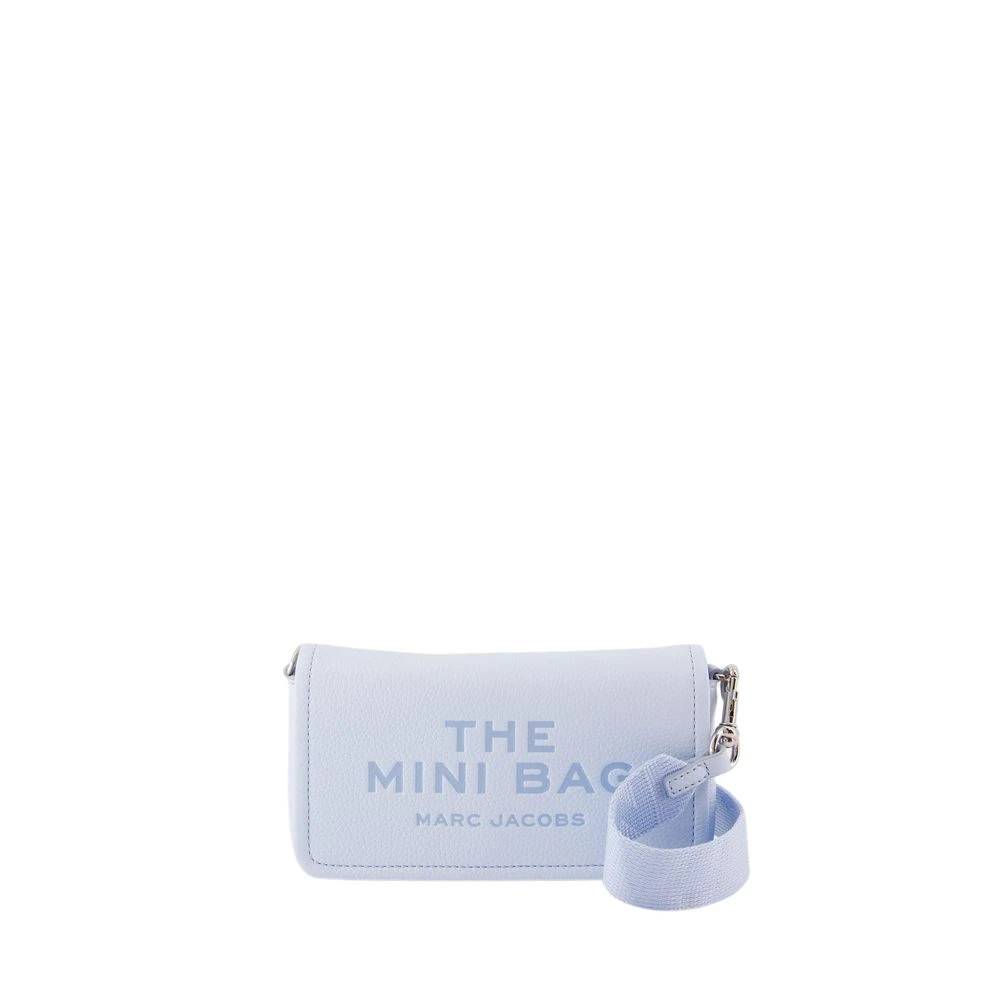 Marc Jacobs Lille crossbody taske i læder - Tasker - unisex - Blå - ONE SIZE - Læder
