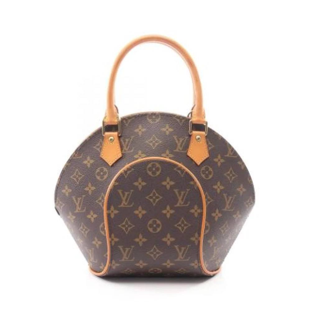 Louis Vuitton Vintage Pre-owned Canvas Håndtaske - Vintage - Dame - Brun - ONE SIZE - Læder