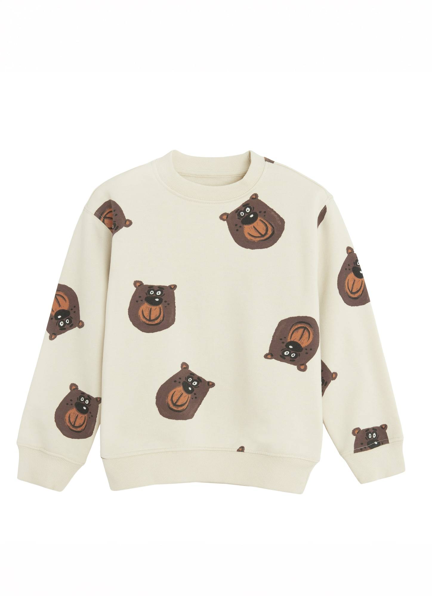 Cool Club Sweatshirt  beige / brun / sort
