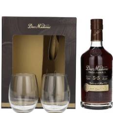 Dos Maderas PX 5+5 Years Old Aged Rum, i gaveæske m/2 glas