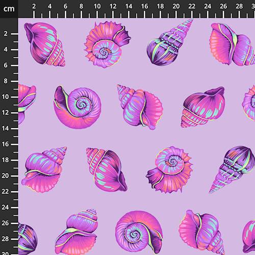 Tula Pink - Floral reef, "LIL SHELLY".
