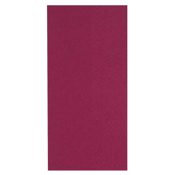Middagsserviet 3-lags 1/8 fold 40x40cm bordeaux 1400stk
