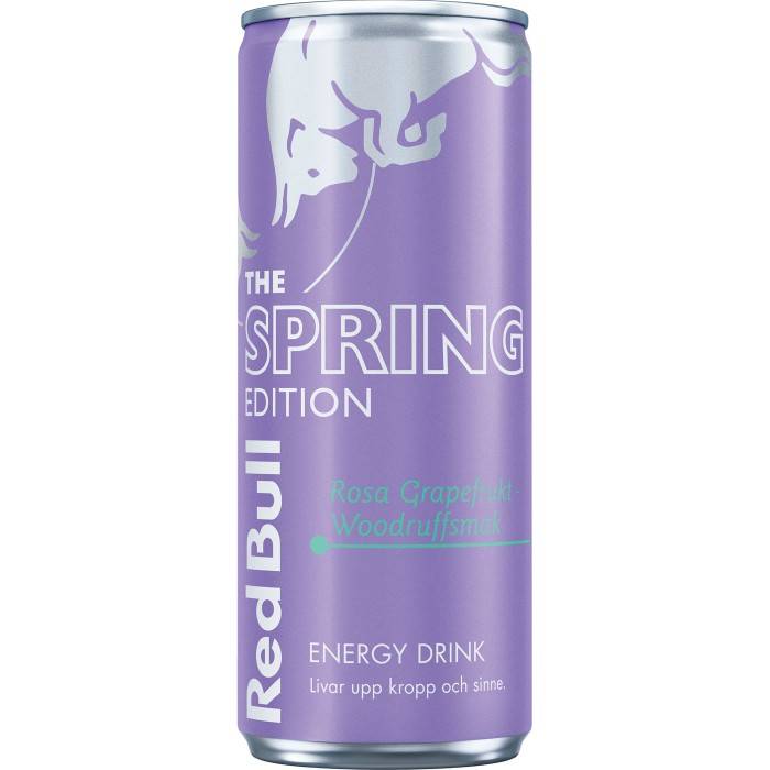 Red Bull Spring Edition Pink Grapefruit & Woodruff Energidryck 25cl