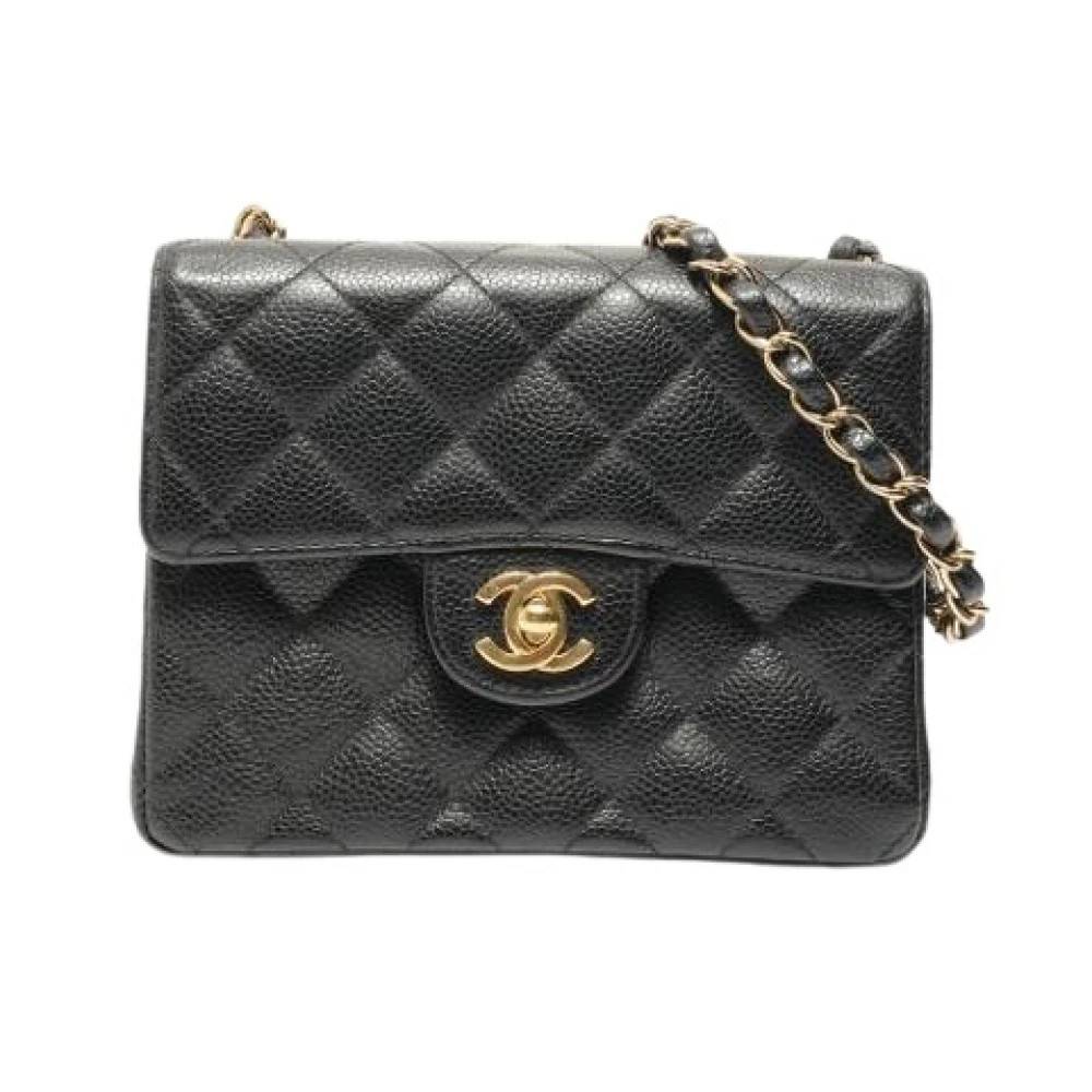 Chanel Vintage Pre-owned Laeder chanel-tasker - Vintage - Dame - Sort - ONE SIZE -