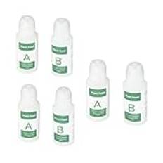 Hydroponisk Växtfoder, 3 Set Växtodling Hydroponiska Näringsämnen för Grönsaker Frukt, Växtmat för Inomhusbruk för Hydroponics Odlingssystem