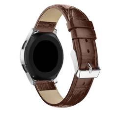 Læderrem Krokodil Garmin Venu 3 brun