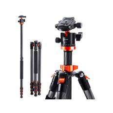 K&F Concept KF-09/091V1 Professional Carbon Fibre Tripod + Monopod Kit