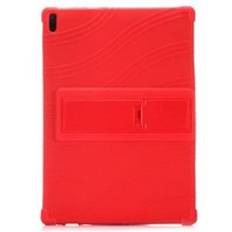 Mjukt fodral för lenovo tab 4 10 tb-x304f tb -x304n tb -x304l silikonstativfodral för lenovo tab 4 10 plus tb -x704l tb -x704f/ n - Röd