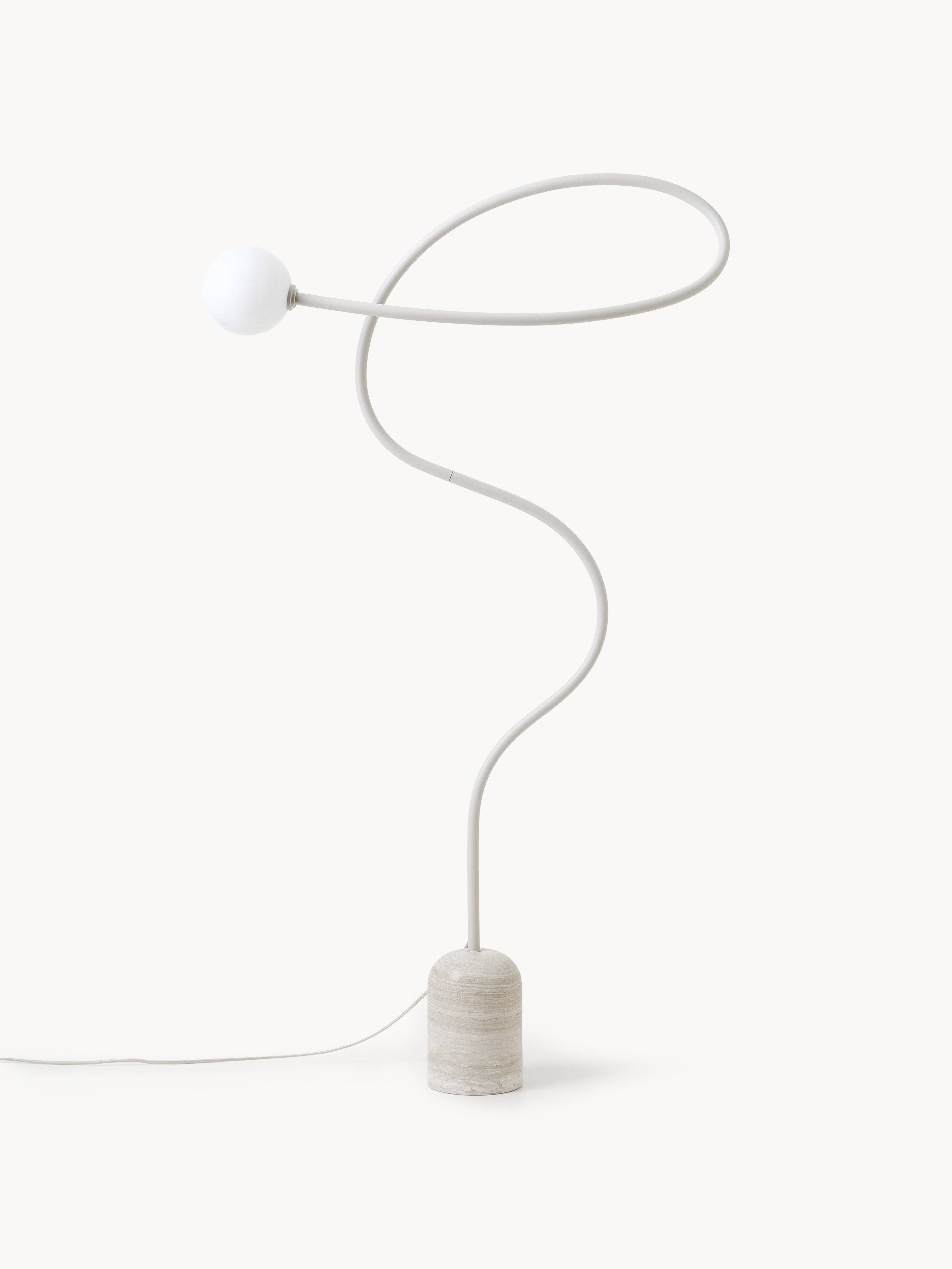 Golvlampa Alina med Marmorfot