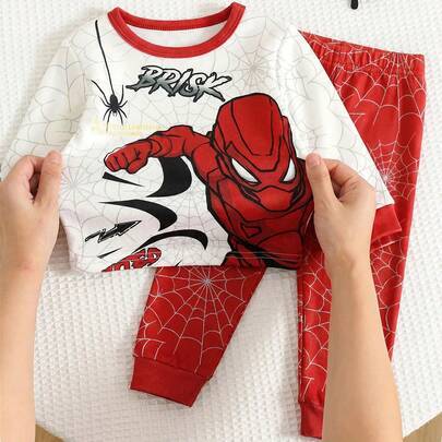 Baby pojke unisex småbarn grå randig enfärgad söt avslappnad minimalistisk bekväm figurnära långärmad tröja med rund hals och långa byxor loungewear l - Multifärgad (2Y,3Y,9-12M,12-18M,18-24M)