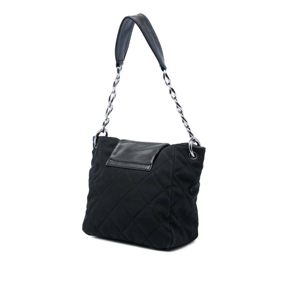 Chanel Vintage Chanel Flap Bag Stl. - Chanel Vintage Från Magasin - Black (L 22cm x W 19cm x D 10cm)