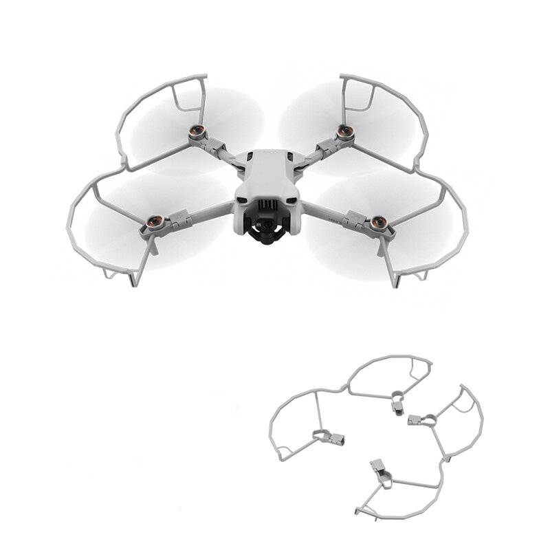 BRDRC Snabbkoppling Kollisionsskyddande Propeller Skyddskåpa för DJI Mini 3 / Mini 3 PRO RC Drone Quadcopter