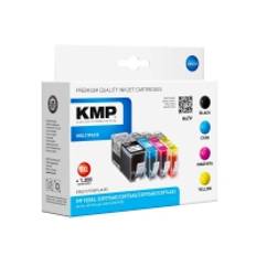 KMP MULTIPACK H67V - 4-pack - XXL-storlek - svart, gul, cyan, magenta - kompatibel - bläckpatron (alternativ för: HP 920XL, HP C2N92AE, HP CD972AE, HP CD973AE, HP CD974AE, HP CD975AE) - för HP Officejet 6500, 6500 E709a, 6500 E709c, 6500A, 6500A E710a, 7500A