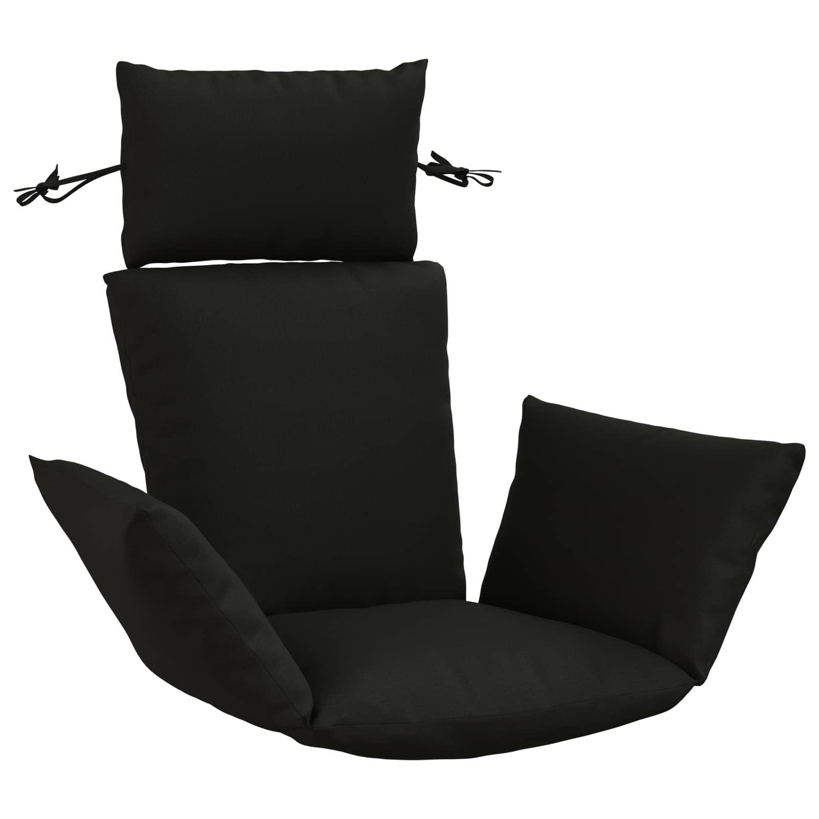 Adirondack pude PUTTEN sort 60 x 145 x 10 cm i polyester