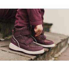 Viking Fun Glitter Warm Vinterstøvle Lilla Med Glimmer Og Gore-tex - Str. 25