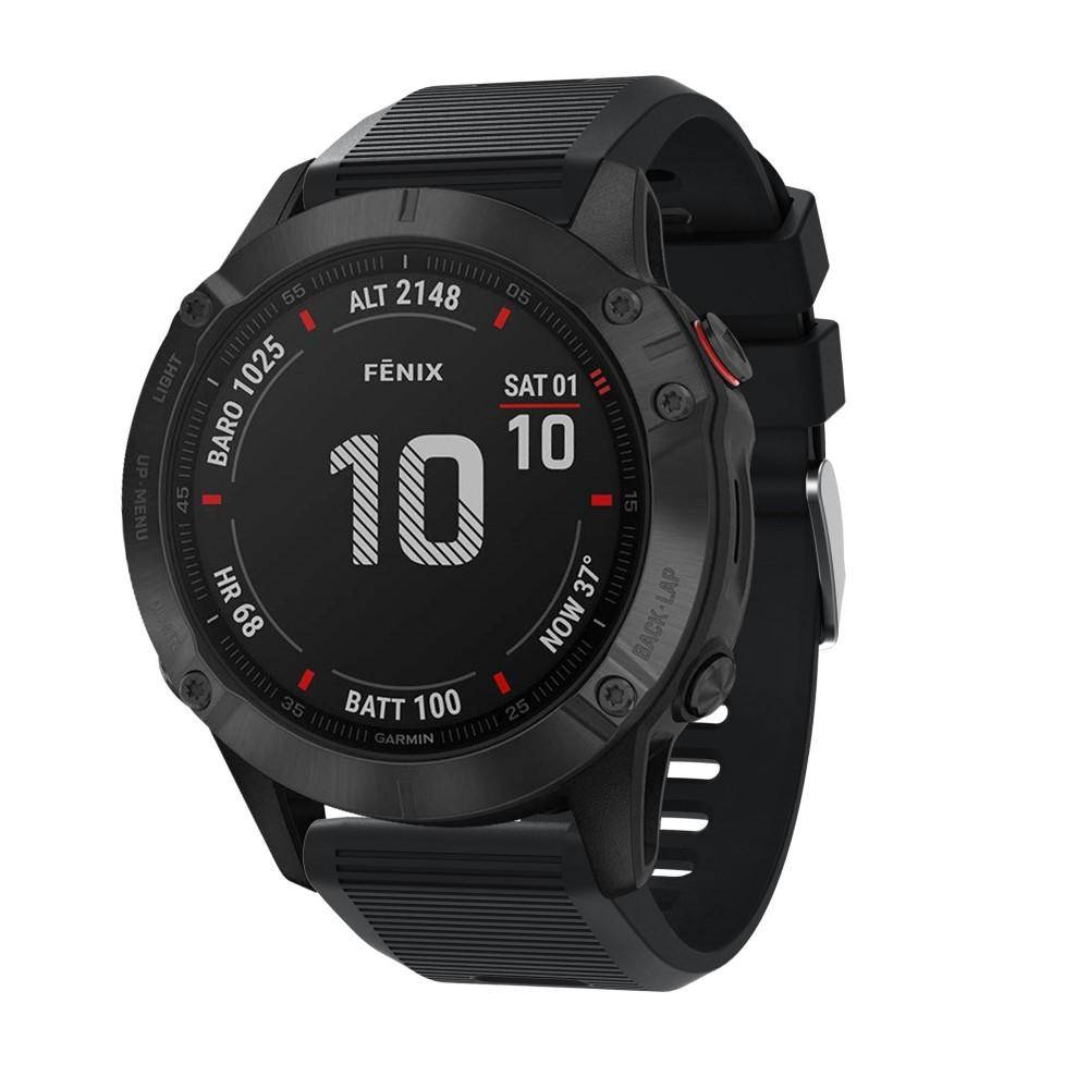 Silikonarmband Garmin Instinct 3 50mm Svart