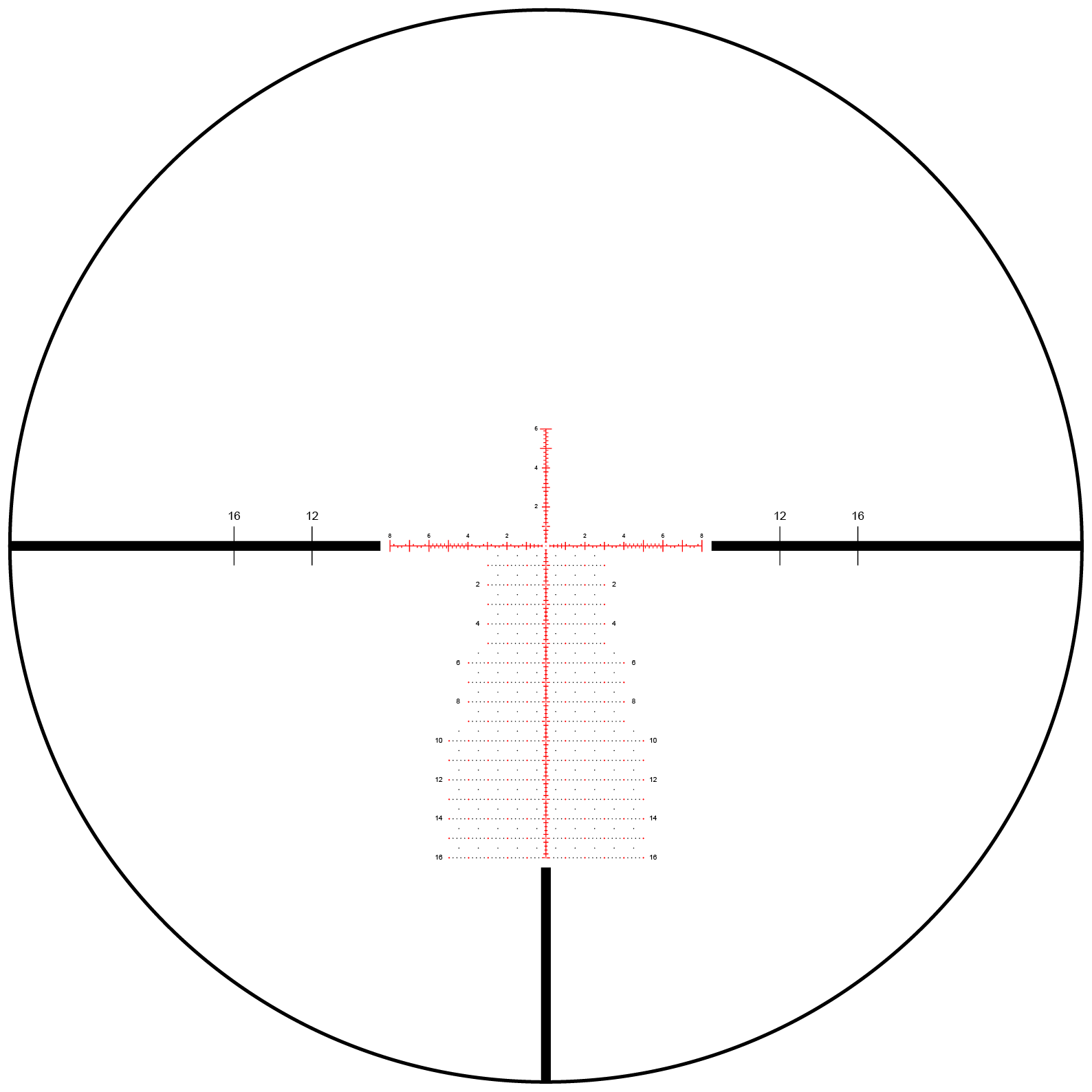 Arken Optics EP5 GENII 5-25x56 FFP MIL Belyst Kikarsikte